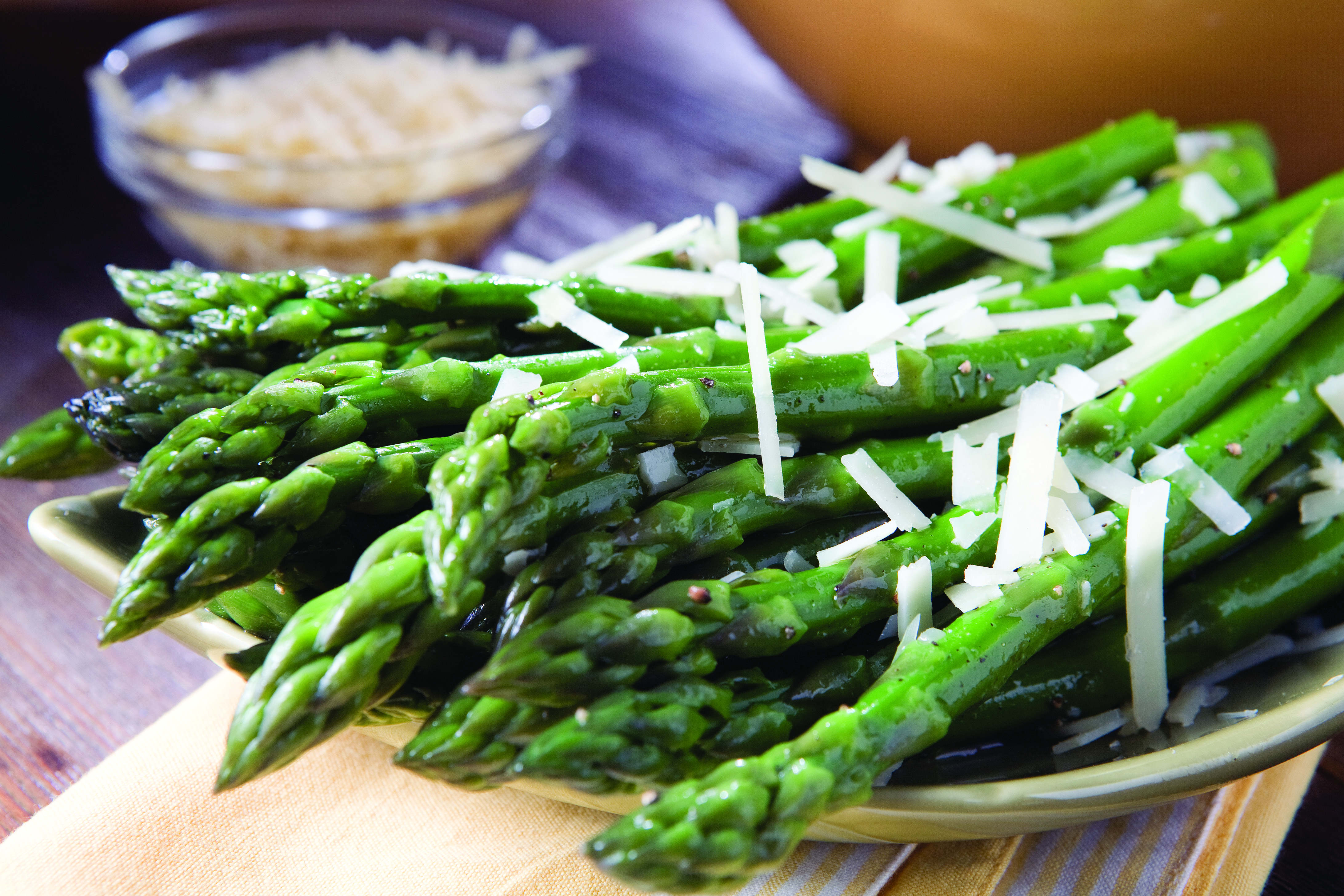 Asparagus with Pecorino